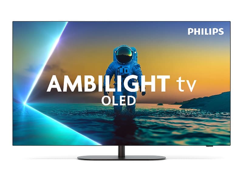 Philips Ambilight 55OLED810/12, 139,7 cm (55), 3840 x 2160 pikseliä, OLED, Älytelevisio, Wi-Fi, Harmaa