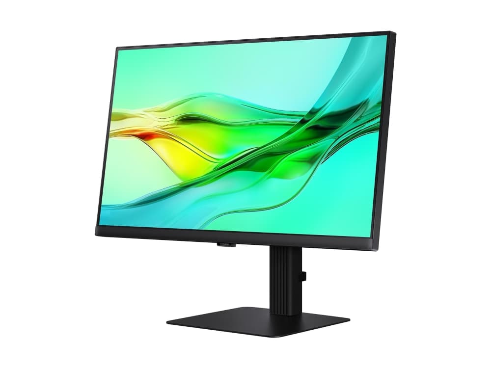Samsung ViewFinity S6 S24D604UEU - LED-näyttö - USB - 24 - 2560 x 1440 QHD @ 100 Hz - IPS - 350 cd/m² - 1000:1 - HDR10 - 5 ms - HDMI, DisplayPort, USB-C - musta