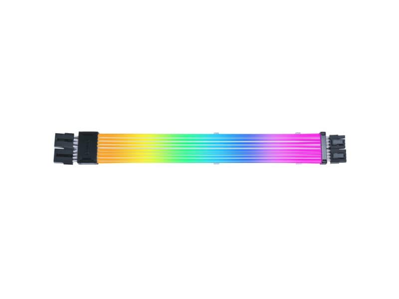 Lian Li PW8-1W-CPU, 2×8-PIN, uros-/naarasliitin, silikoni, termoplastinen elastomeeri (TPE), 0,26 m, 1 kpl