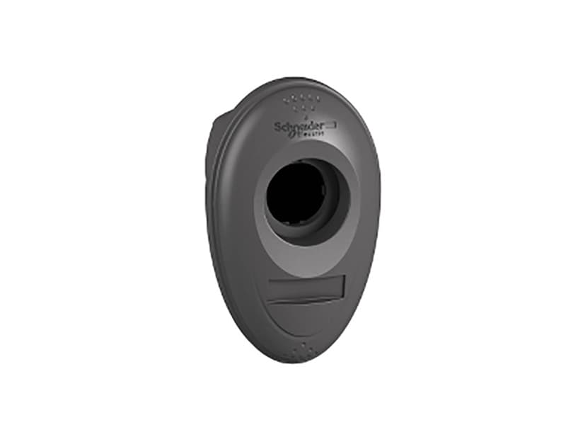 Schneider Electric ZBRM01 Tomt hus 1 installationspunkt Dark-Grey 1 stk 1 stk