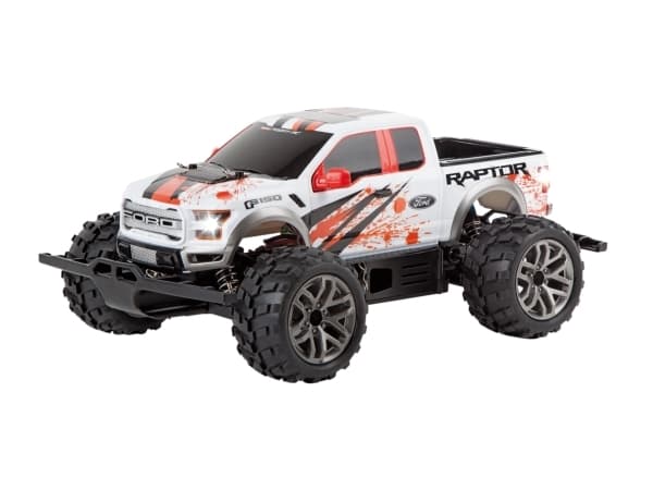 Carrera 2.4GHz Ford F-150 Raptor -PX-, Auto, 14 vuosi/vuosia, Metalli, Muovi, musta, Punainen, Valkoinen