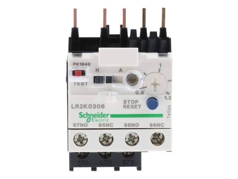 SCHNEIDER ELECTRIC Lämpötaajuusmuuttaja, säätöalue 0,8 - 1,2A LC1K, LP1K, LC7K, LP4K varten