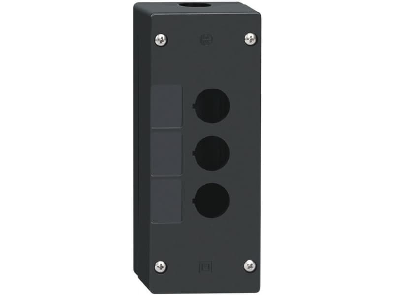 Trykknapbox tom m/3 hul aggresivt miljø