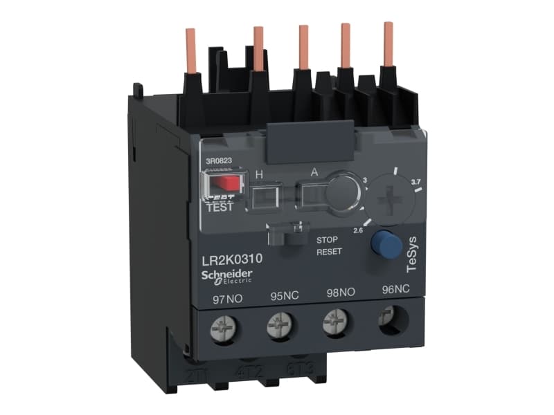 Motorbeskyttelsesrelæ 1 x sluttekontakt, 1 x brydekontakt Schneider Electric LR2K0310 1 stk