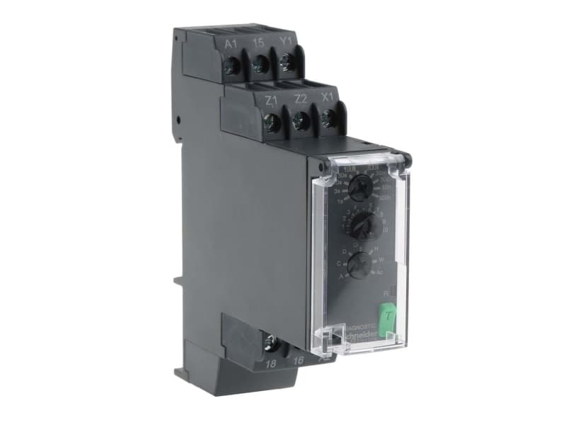 Schneider Electric RE22R1MYMR Aikarele Monitoimi 1 kpl Aika-alue: 0,05 s - 300 h 2 x vaihtokytkentä