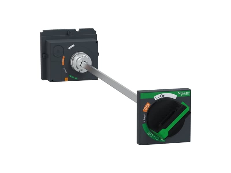 SCHNEIDER ELECTRIC Pidennetty kääntyvä kahva, ComPacT NSX 100/160/250, musta kahva, akselin pituus 185 - 600 mm, IP55