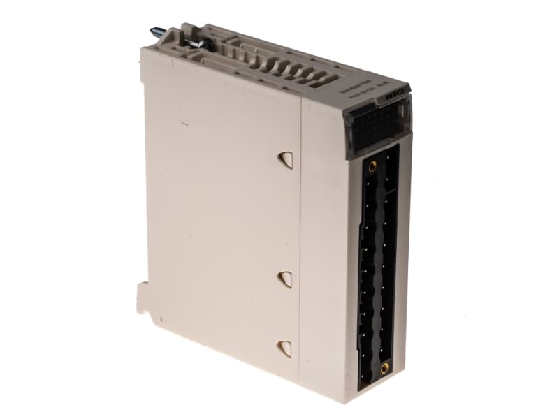 SCHNEIDER ELECTRIC Modicon M340 -moduuli. 4 analogista monitoimituloa, monitoimivirta ja -jännite. 20-napainen liitäntälohko