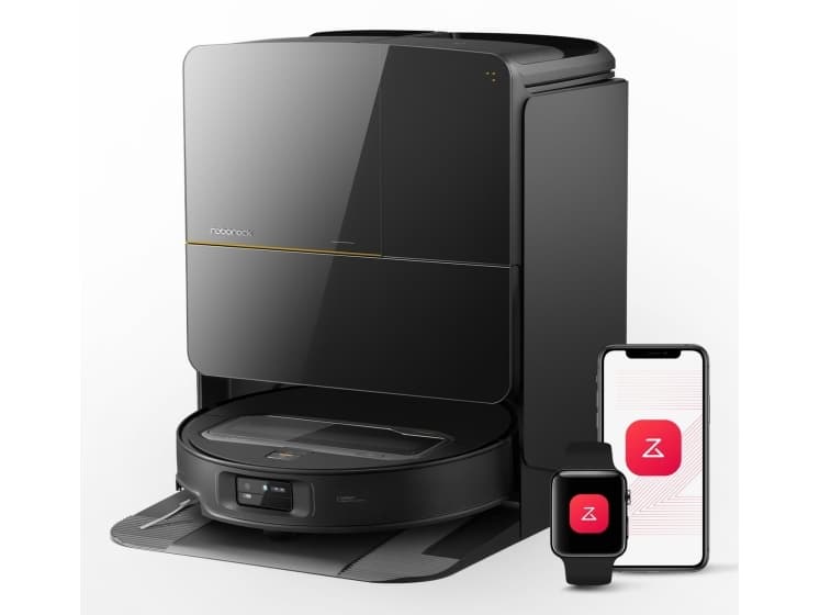 Roborock Saros Z70, Pölypussi, musta, Pölypussi, 0,18 L, 61 dB, 0,069 L