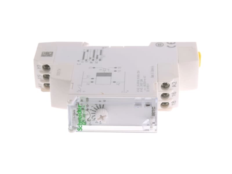SCHNEIDER ELECTRIC Aikarele iRTC vakuutettu sitoutuminen 2-napainen24-240VAC/24VDC, 0.1s - 100t pulssi > 100msLeveys 18mm