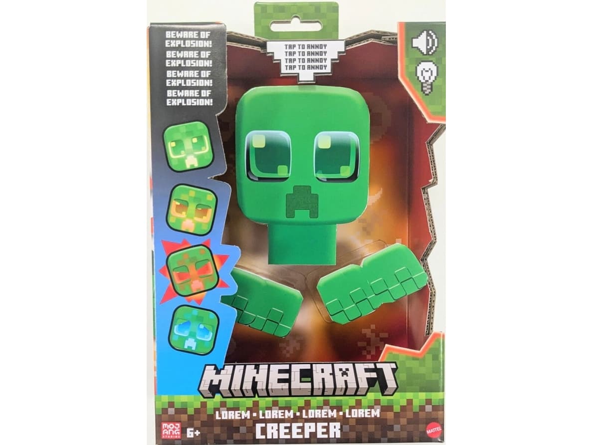 Minecraft My Pet Creeper Feature Figure, 6 vuosi/vuosia, Vihreä, Muovi
