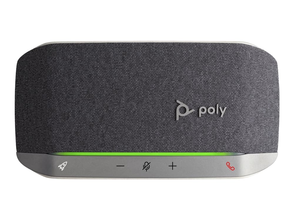 Poly Sync 20 - Älykäs kaiutinpuhelin - Bluetooth - langallinen, langaton - USB-A, USB-C - musta - Zoom-sertifioitu