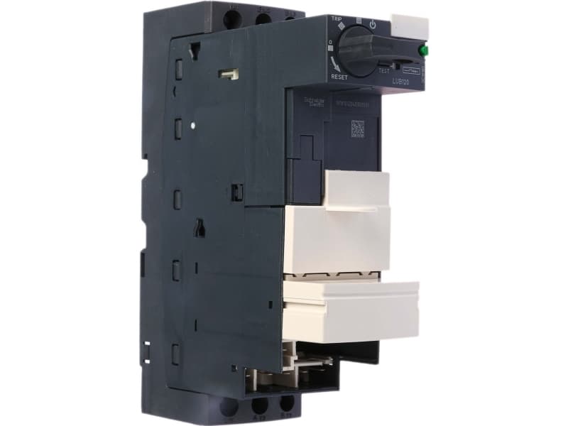 SCHNEIDER ELECTRIC TeSys -moottorikäynnistinmoduuli U, perusmoduuli 32A 3polet + 1NO + 1NC -Adskiller og kontaktor. Uden klemmer