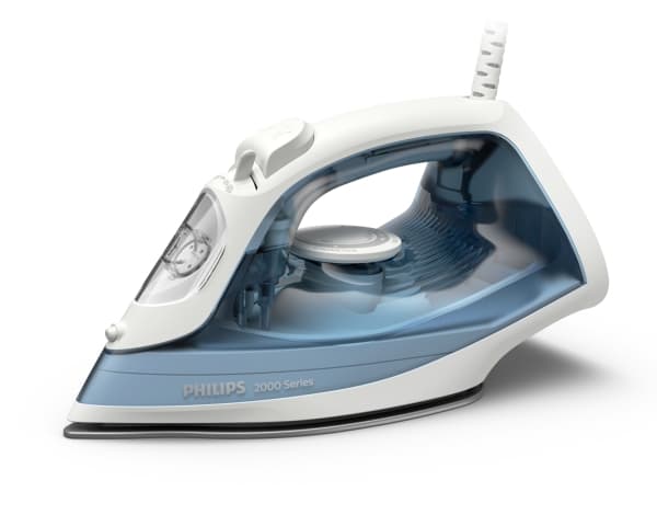 Philips 2000 series , Höyrysilitysrauta, Tarttumaton pohjalevy, 1,9 m, 100 g/min, Harmaa, 25 g/min