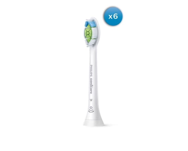 Philips Optimal White HX6066/87 6 harjanpään pakkaus