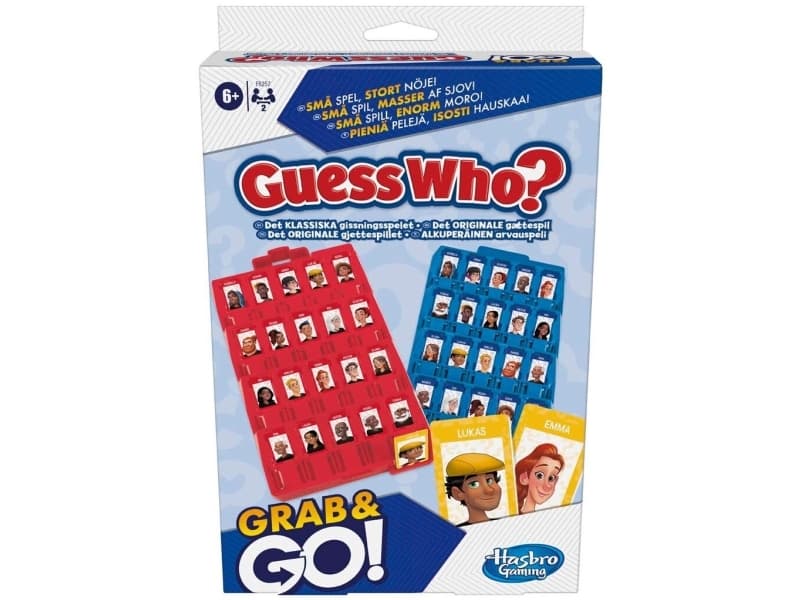HASBRO GAMING Guess Who Travel Grab&Go