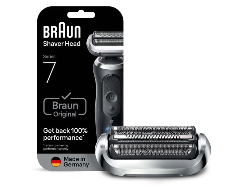 Braun Series 7 74 S, Parranajopää, 1 pää(t), musta, Ruostumaton teräs, 18 kuukautta, Braun, Series 7