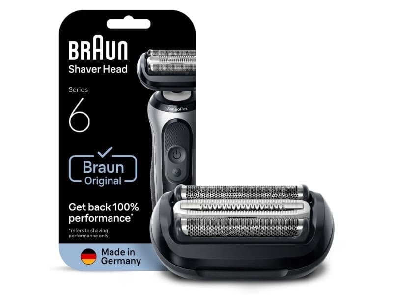 Braun Series 5 64 B, Parranajopää, 1 pää(t), musta, Ruostumaton teräs, 18 kuukautta, Braun, Series 6 60, 61, 62