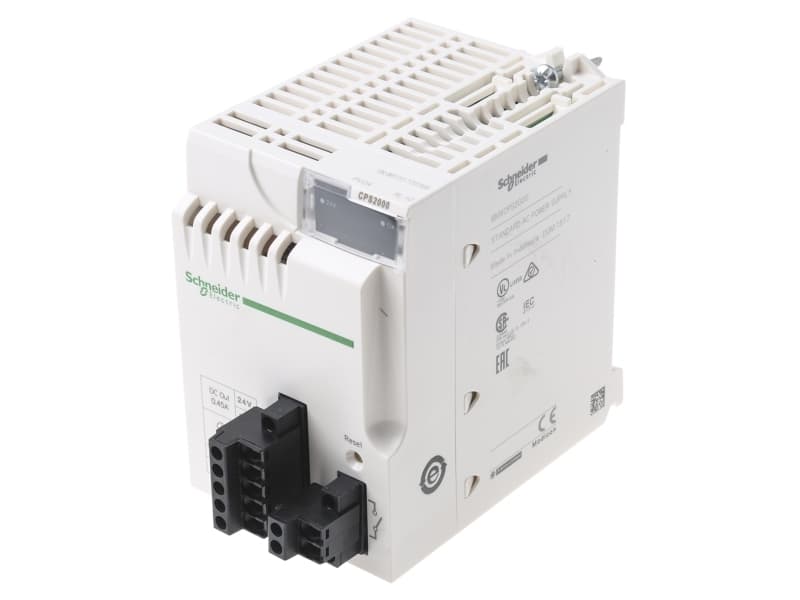 SCHNEIDER ELECTRIC Modicon M340 modul. 100-240 voltin vaihtovirta, 20 wattia