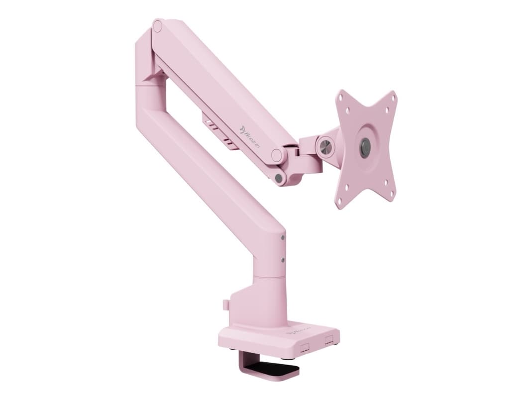 Arozzi Alzare Neo Single - Gas Spring Monitor Arm - Pink