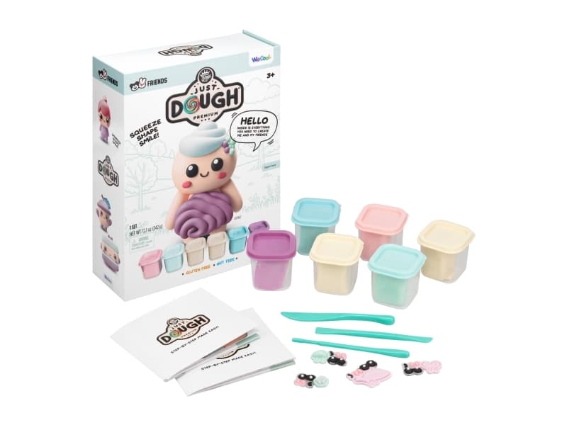 Just Dough, Lockig karaktär modellera set 6x57g