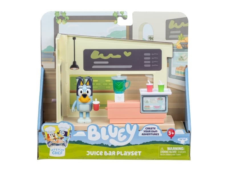 Bluey Juicebar Mini-leksaksset