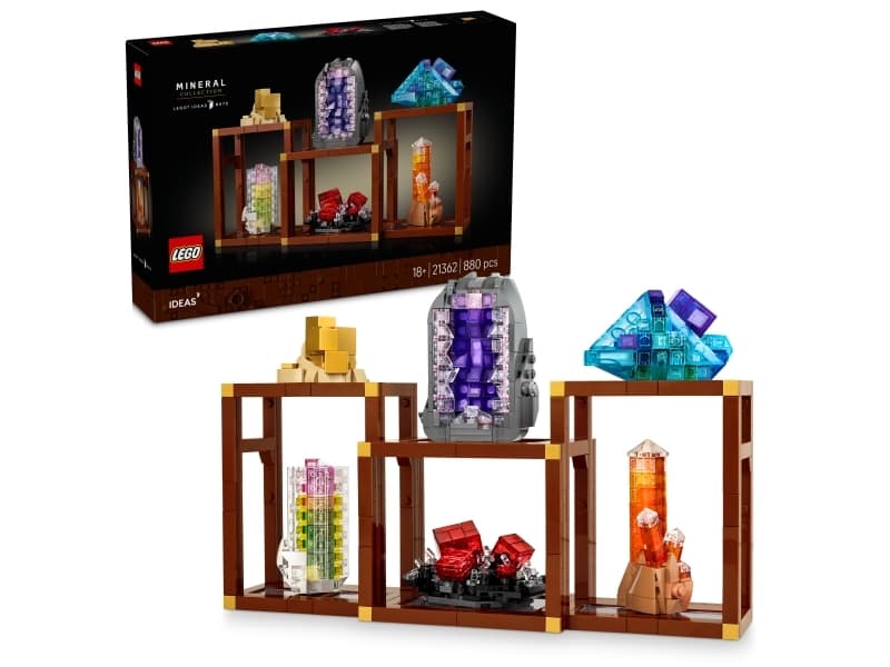 LEGO Ideas 21362 Mineral Collection