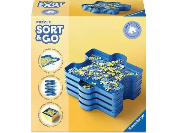 Ravensburger 12001674, Palapelin lajittelualusta, 14 vuosi/vuosia