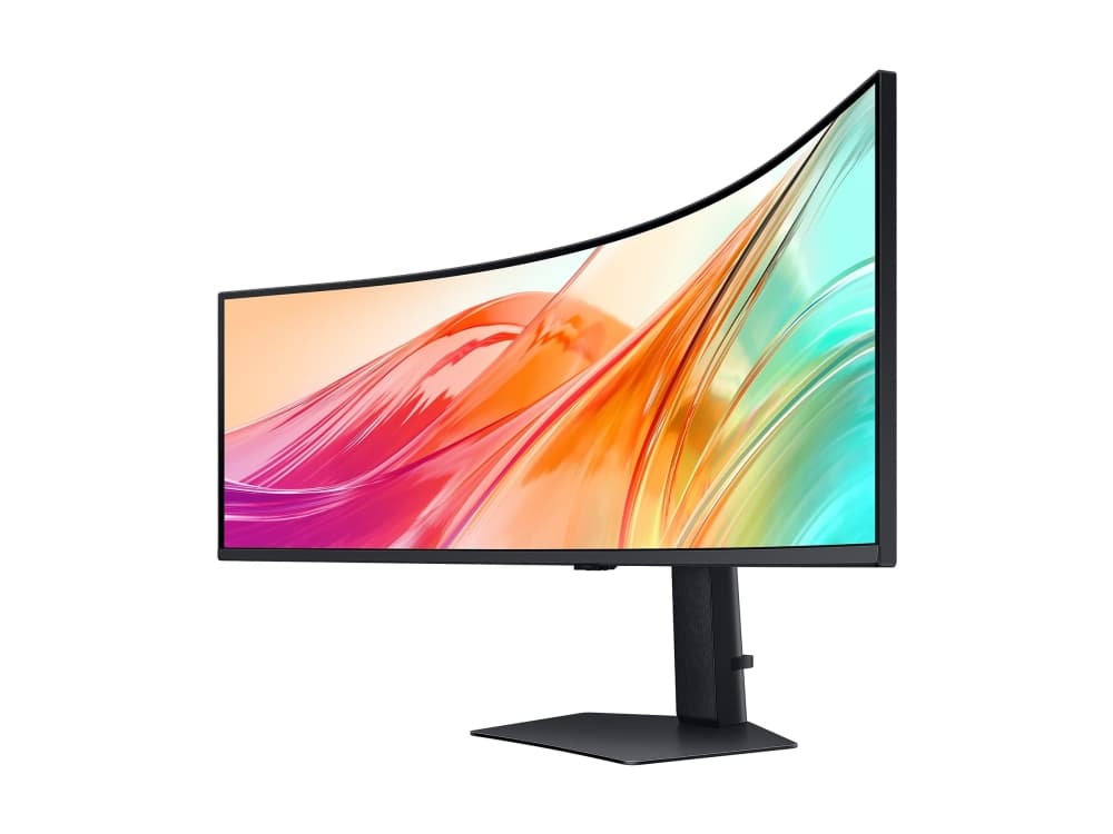 Samsung S95UC, 124,5 cm (49), 5120 x 1440 pikseliä, Dual QHD, LCD, 5 ms, musta