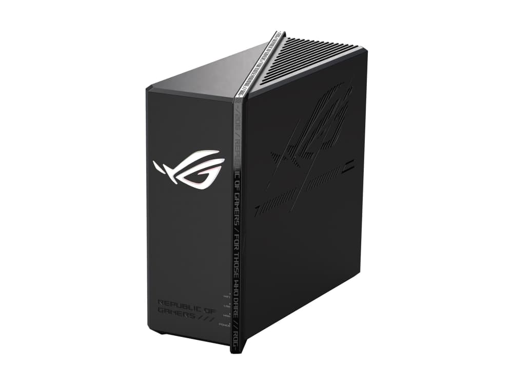 ASUS ROG Strix GS-BE18000, Wi-Fi 7 (802.11be), Kolmikaista (2,4 GHz/5 GHz/6 GHz), Ethernet LAN, musta, Pöytäreititin