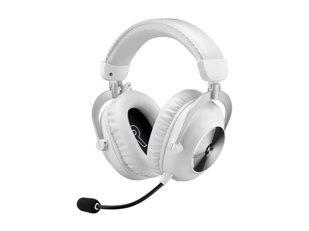 Logitech G PRO X 2, Langallinen & langaton, Pelaaminen, 20 - 20000 Hz, 345 g, Kuulokkeet, Musta, Valkoinen