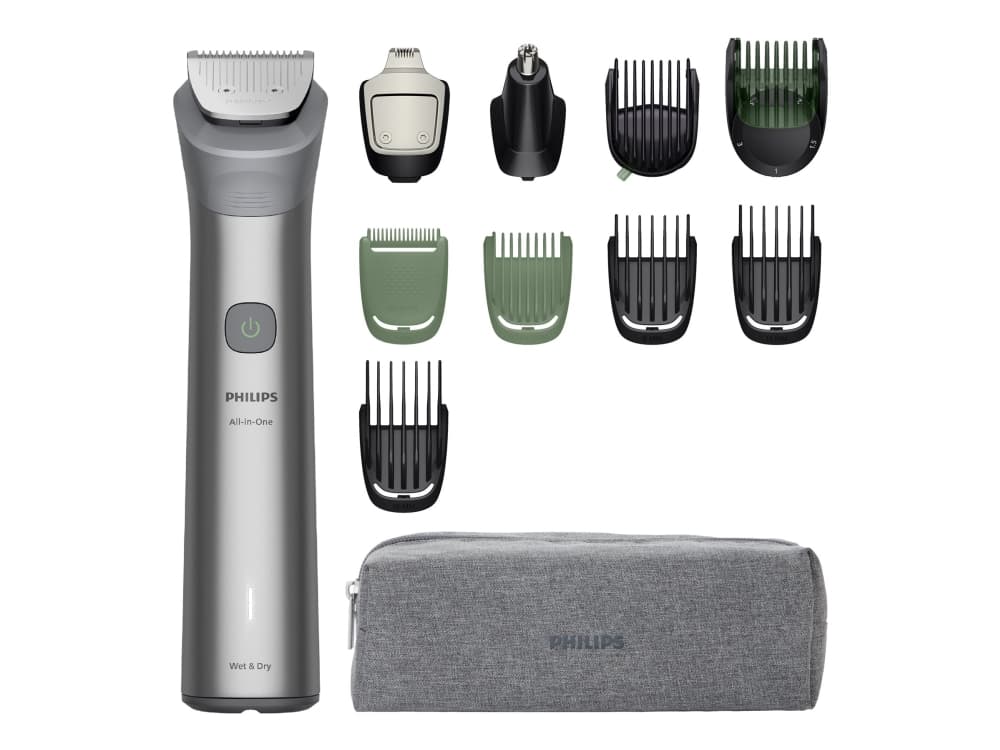 Philips 5000 Series MG5941 All-in-One - Trimmeri - johdoton - vaaleanharmaa