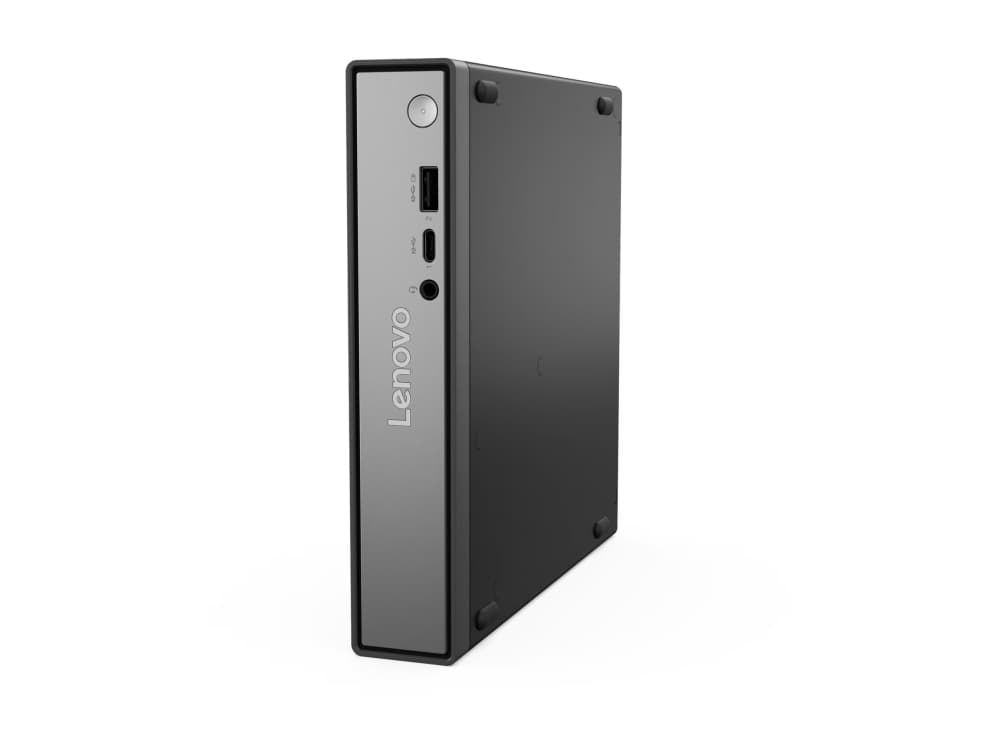 Lenovo ThinkCentre neo 50q QC 13C8 - Copilot+ PC - pieni Snapdragon X X1-26-100 / jopa 3 GHz - RAM 16 GB - SSD 512 GB - TCG Opal Encryption 2, NVMe - Qualcomm Adreno - Gigabit Ethernet, IEEE 802.11ax (Wi-Fi 6E), Bluetooth 5.4 - Win 11 Pro (on ARM) - näyttö: none - näppäimistö: Nordic - eclipse black - Lenovo TopSeller - Lenovo TopSeller