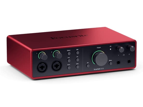 Focusrite Scarlett 16/16 4. sukupolven kaiuttimet - Interfejs Audio