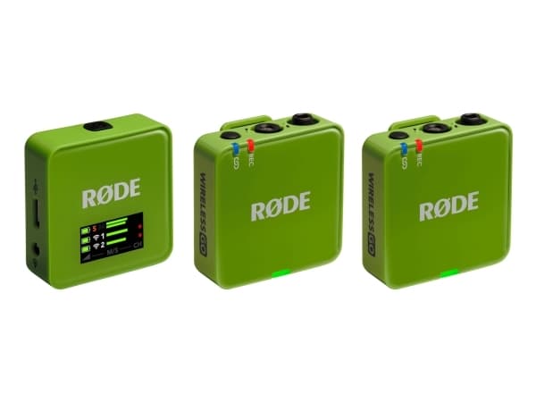 RØDE Wireless GO, Käsi-/Kuuloke-/Lavalier-mikrofoni, 3,5 mm, 260 m, Suuntaukseton, 22 dB, Akku