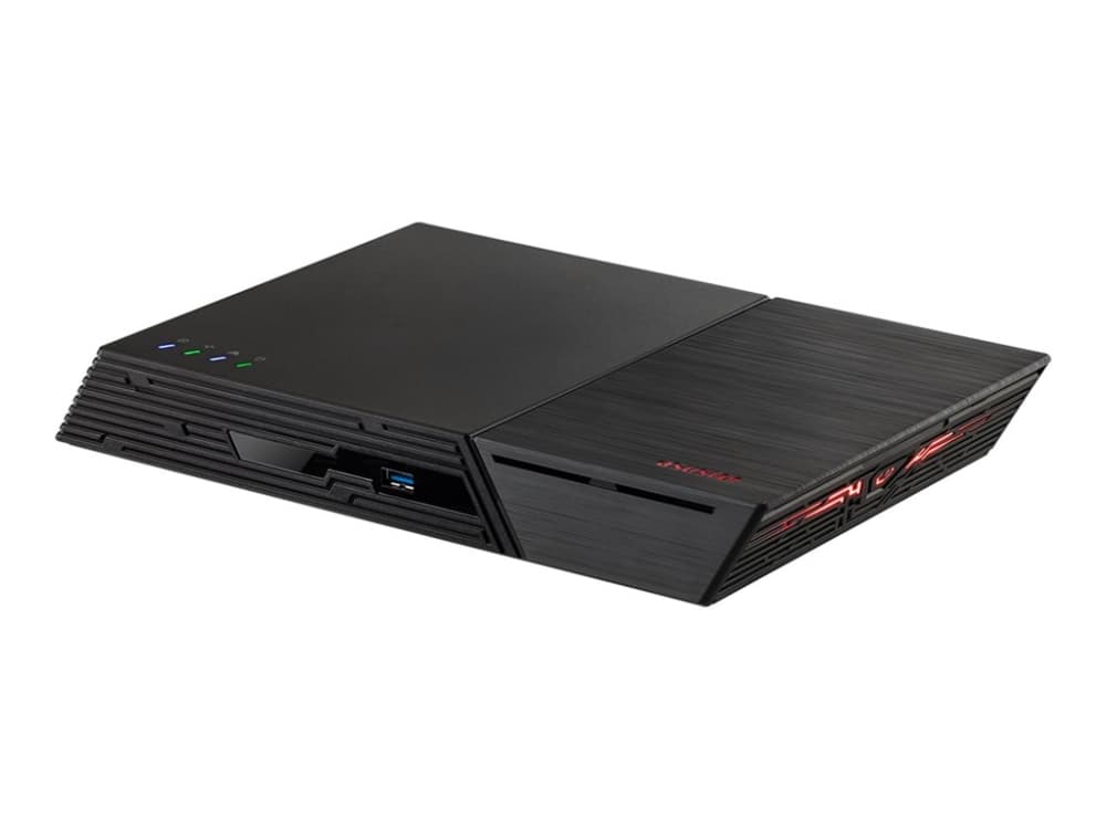 Asustor Flashstor 12 Pro Gen2 FS6812X 12-väyläinen tiedostopalvelin, AMD Ryzen V3C14 Neljä ydintä 2,3 GHz, 16 Gt ECC DDR5, 12 x M.2 NVMe, 2x 10 GbE, 2 x USB