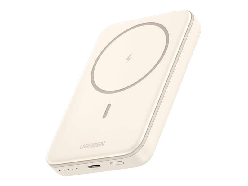 Ugreen 25208, 10000 mAh, Power Delivery 3.0, Langaton lataaminen, Beige