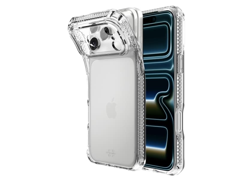 ITSKINS SPECTRUM CLEAR -kotelo iPhone 17 Pro®:lle, läpinäkyvä