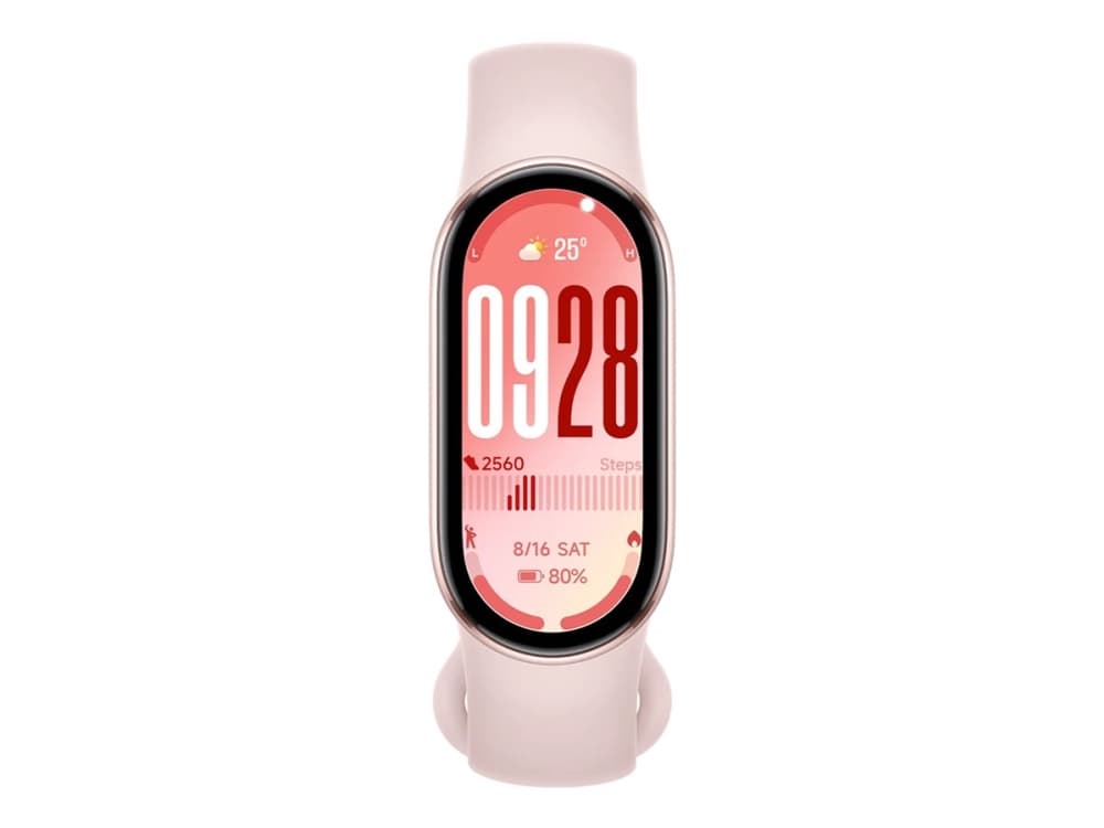 Xiaomi Smart Band 10 Rose, Rannekkeen aktiivisuudenseuranta, 4,37 cm (1,72), AMOLED, 233 mAh, Vedenpitävä, Vaaleanpunainen, Vesitiivis
