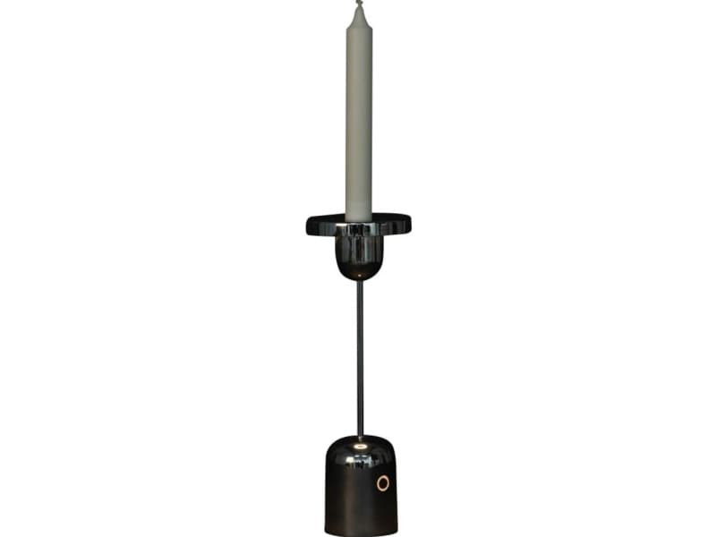 Konstsmide 7832-000 Cassis Paristokäyttöinen LED-pöytävalaisin Hopea