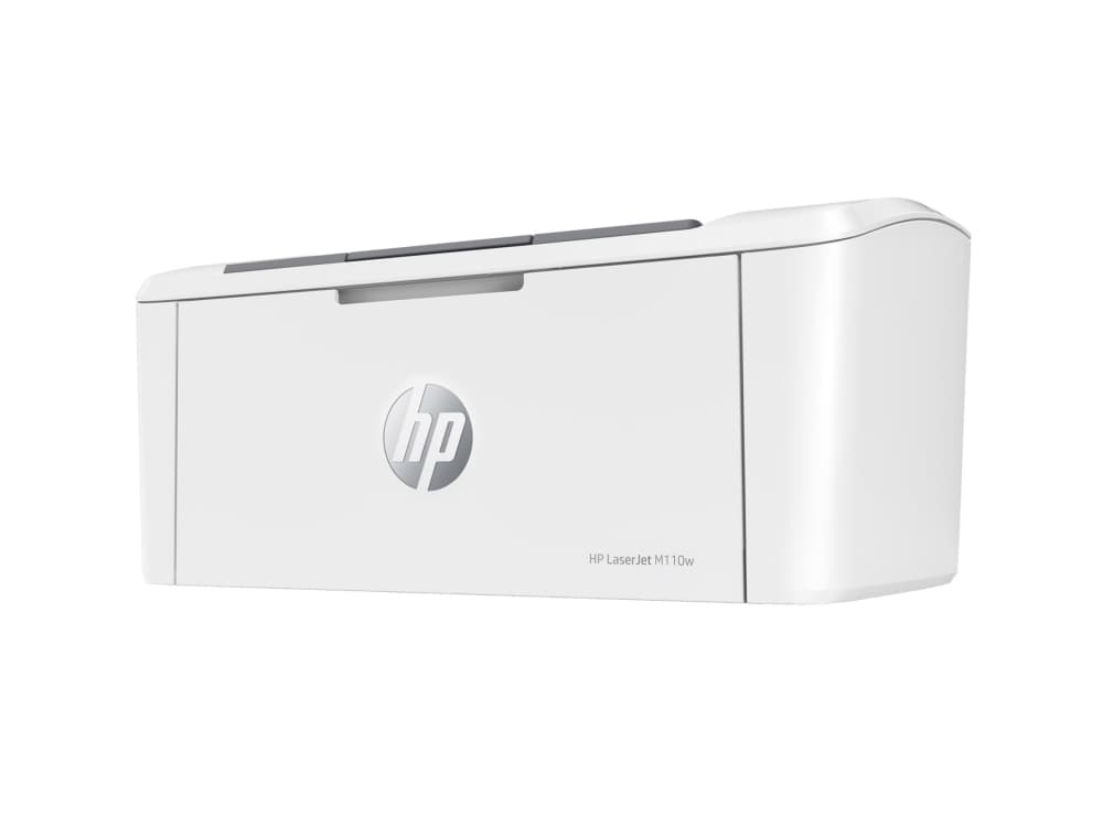 HP LaserJet M110w -tulostin, Mustavalkoinen, Tulostin varten Pientoimistot, Tulostus, Pieni koko, Laser, 600 x 600 DPI, A4, 20 ppm, Verkkovalmius, Valkoinen