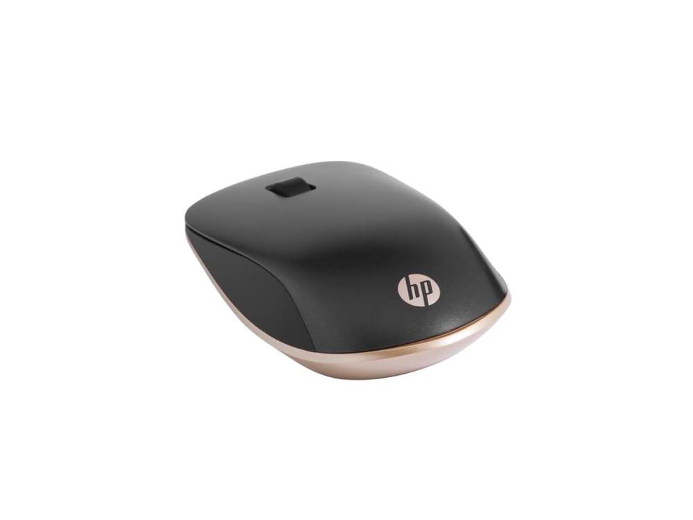 HP 410 Slim Silver Bluetooth -hiiri, Molempikätinen, Bluetooth, 2000 DPI, Musta, Hopea