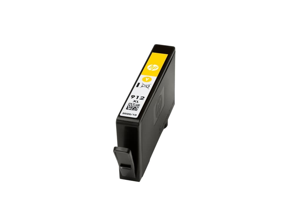 HP 912XL alkuperäinen riittoisa keltainen mustepatruuna, Korkea (XL) värintuotto, Väriainepohjainen muste, 9,9 ml, 825 sivua, 1 kpl