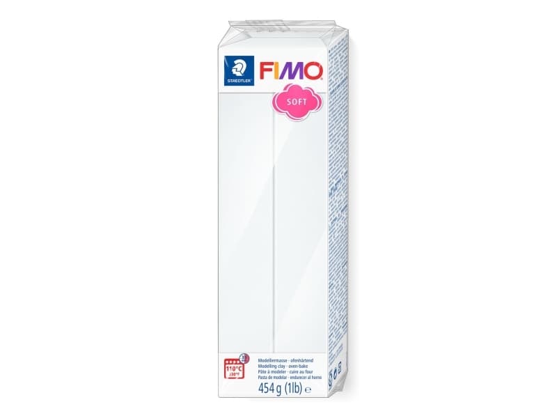 Staedtler FIMO 8021, Muotoilusavi, Valkoinen, 1 kpl, 1 väriä, 110 °C, 30 min