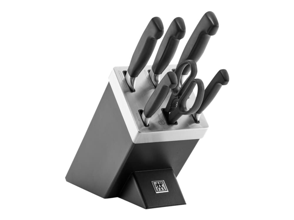 ZWILLING 35145-007-0, Veitsisarja, Ruostumaton teräs, Muovi, Ruostumaton teräs, Musta, 2,59 kg