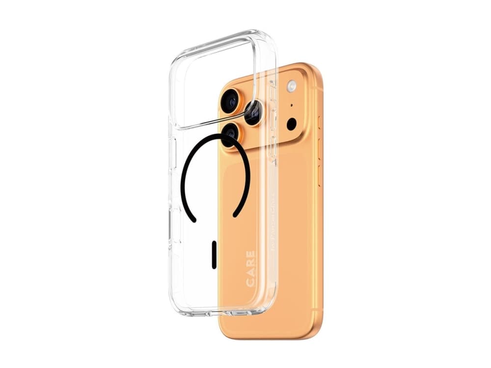 PanzerGlass CARE™ by ® Urban Explorer Case Transparent w. Black MagSafe iPhone 17 Pro, Suojus, Apple, Apple - iPhone 17 Pro, musta