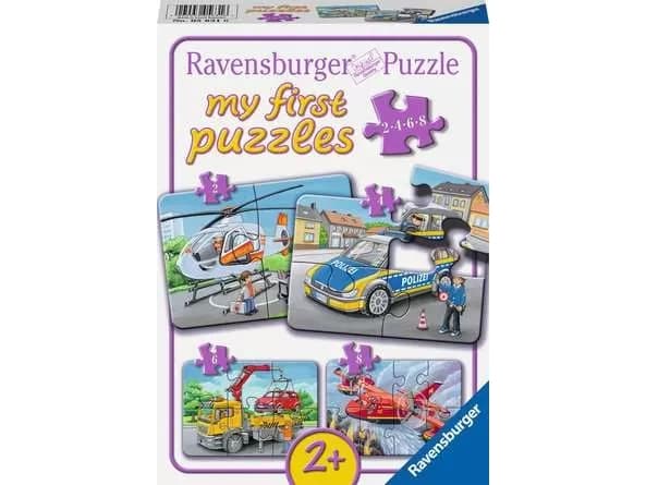 Ravensburger 10105631, 2 kpl, Ajoneuvot, 2 vuosi/vuosia