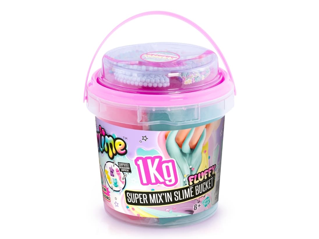 Canal Toys Slime Super Bucket 1kg, Lima, 6 vuosi/vuosia, Monivärinen