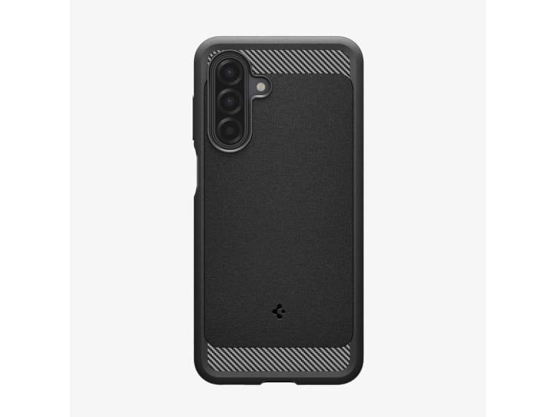 Spigen Rugged Armor, Suojus, Samsung, Galaxy A17 5G, 16,5 cm (6.5), musta