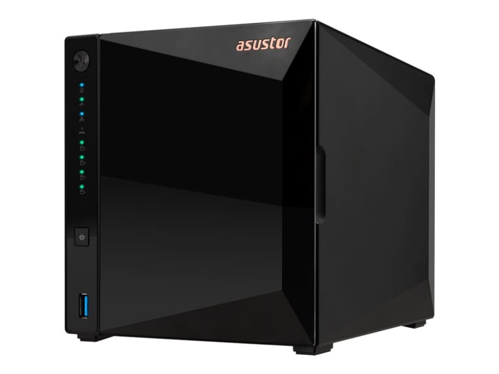 Asustor DRIVESTOR 4 Pro Gen2 AS3304T V2, NAS, Realtek, RTD1619B, musta