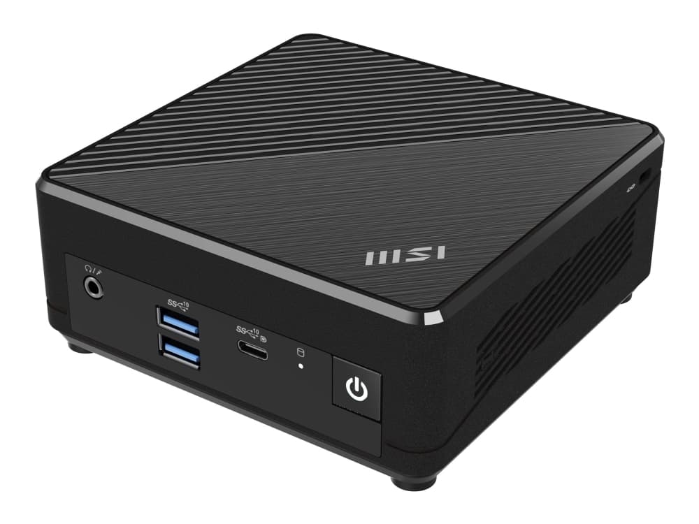 MSI Cubi N ADL S 225BEU - Barebone - mini PC 1 x N-sarjan N100 / op til 3,4 GHz - RAM 0 GB - UHD Graphics - Gigabit Ethernet - lajittelu - lajittelu